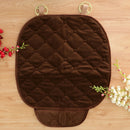 Non-slip Car Seat Cushion Protector Chair Mat Pad for Car Office Home Brown