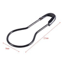 300x 0.8inch Metal Black safety Pins/Gourd Pin/Bulb Pin/Calabash Pin Bead N