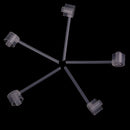 10pc perfume refill tools diffuser funnels cosmetic pump dispenser portab Y Nw