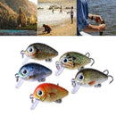 Crankbait Fishing Lure Artificial Bait Hard Floating Fishing Wobbler T Bass B1E9