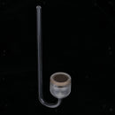 Aquarium Acrylic CO2 Diffuser Carbon Dioxide Atomizer Reactor Flat Bottom S