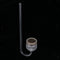 Aquarium Acrylic CO2 Diffuser Carbon Dioxide Atomizer Reactor Flat Bottom S