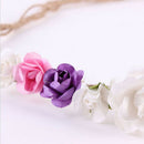 Toddler baby girls kids flower party headband hair band photo prop lovely JR
