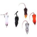 7CM Soft Rubber Mouse Fishing Lures Baits Top Water Tackle Hooks Bass Ba JR