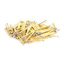 100pcs P75-LM2 Dia 1.02mm 100g Spring Test Probe Pogo Pin Receptacle Tool Set ^