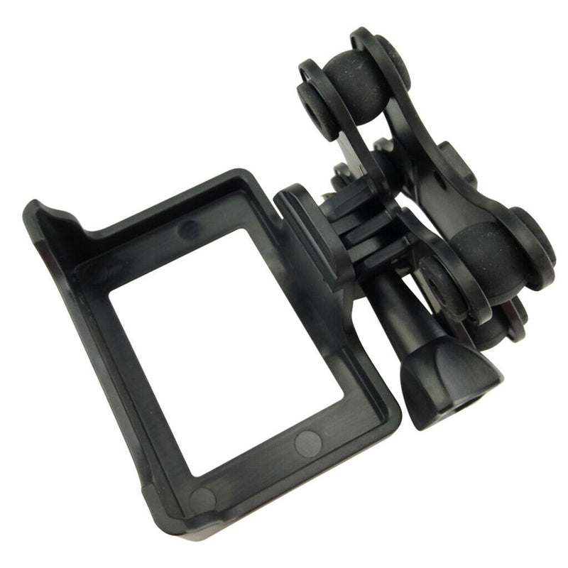 Camera Holder Compatible With SJ XIAOYI Gimbal Fixing Frame for Syma Black