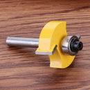 1/4" Shank T-Shape Groove Milling Cutter Router Bit Woodworking Edge Cutter