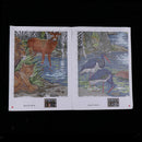 Stamped Cross Stitch Kit Animal World Design Embroidery Material Package