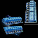 8 Channel Relay Expansion DC 5V Relay Module Board for Raspberry A9U1. A9F4 F2U0