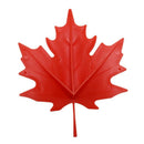 Red Plastic Maple Leaf Style Home Decorative Door Stopper Doorstop R4B3