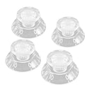 Acrylic Guitar Speed Control Knobs for LP Electric Guitar Replacement Clear