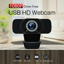 3MP 1080P HD USB Web Camera Video Online Conference Mic Auto Focus Webcam