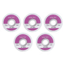 5pcs 1m 2.0mm Desoldering Braid Solder Remover Sucker Flux Wick Cable