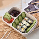 New Natural Material Lunch Bento Box Food Heated Thermos Container Kitchen