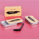 Eyebrow Shaping Soap Long Lasting Eye Brow Makeup Styling Gel Wax with BrushFD
