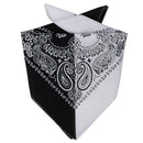 Hip Hop Cotton Paisley Bandanas Double Sided Head Wrap Scarf Wristband 1pcs
