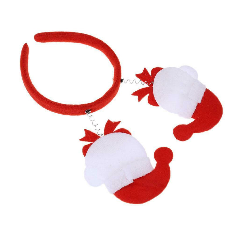 Home Decoration Cute Christmas Theme Headband Kids Head Clasp(Bear)