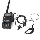 Two Way Ham Earpiece Radio Earphone Headset Mic for UV5R Plus BF-888S Talkie New