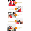 Multi-function Food Slicer, Manual Hand Speedy Safe Vegetables Chopper Cutt S4K2
