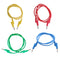 4Piece 1M 4mm Banana To Banana Plug Soft Silicone Test Cable