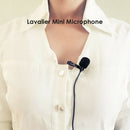3.5mm Tie Clip Microphone Omnidirectional PC Phone Mini Wired Audio Mic A