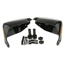 1 Pair 7/8" Universal Motorcycle Scooter Hand Guards Handguard Black