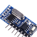433Mhz Wireless RF 4Channel Output Receiver Module and Transmitter EV1527 Hn