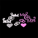 Mr&Mrs Love Metal Cutting Dies Stencils for DIY Paper Cards Scrapbooking Decor Z