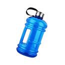 75oz Large Water Drinking Dumbbell Flask Training Sports Outdoor Gym,Blue