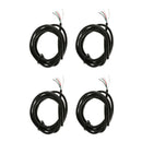 4 Pieces Inner Circuit Connecting Wire For Electric Guitar Bass Parts 4 Core