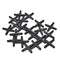 20 Pcs Black Sprinkler Irrigation Tee Pipe Barb Hose Fitting Joiner Drip Sy