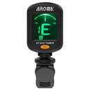 Aroma At-01A Guitar Tuner Rotatable Clip-On Tuner Lcd Display For Chromatic Z4W9