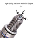 3pcs D8TC 3 Electrode Spark Plug, Racing Spark Plug with 3 Electrode for CG W9K9