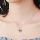 100 Languages I Love You Projection Pendant Necklace Romantic Love Wedding  W6J2