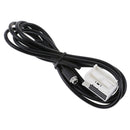 12Pin car female audio AUX input adapter cable wire for B6 B7 ME