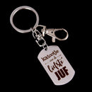Engraved Liefste Juf Keychain 2019 Pendant Keyring Jewelry for Teacher Gi ME