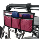 3Pcs Wheelchair Side Pouch Storage Bag Chair Armrest Pocket for Accessories