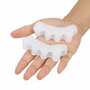 2x Gel-Silicone Toe Spreader Protect Pad Foot Toe Separator Toe-Correct * W J3S4