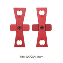 2pcs Dovetail Ruler Cut Wood Joints Gauge Dovetail Marking Gauge Template Tool