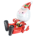 Large Santa Claus Aluminum Foil Balloon Christmas Party Decoration Merry  Z