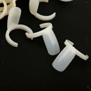 Pack Of 50 Nail Art Polish Pops Color Practice Display Stand Rings Tips Tool