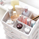 Transparent Cosmetic Makeup Jewelry Stationery Drawers Storage Rack Box Org