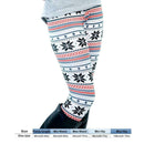 CasualÃ‚Â Trousers Delicate Snowflake Print Nine Pants Women Leisure Pencil Pants