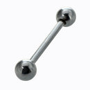 Steel tongue piercing surgical multicolor 12pcs
