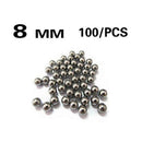 100 Pcs 8mm Diameter Steel Bike Bicycle Bearing Ball Spares Outdoor Game New,. F