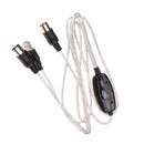 USB In Out MIDI Interface Cable Converter High Speed 7 Port USB Multi HUB