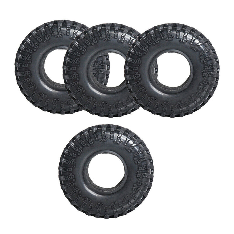 4Pcs 2.2 Inch 1/10 Rock Crawler Tires for RC Car RD90 SCX10 CC01 Axial Traxxas