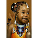 5D DIY Full Drill Diamond Painting Little Girl Cross Stitch Embroidery Kit