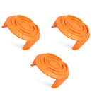 Trimmer Replacement Spool Cap Covers for Worx (3 Pack)