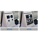 For BMW E90 3 Series 2005-2012 Carbon Fiber Interior Rear Air Outlet Cover
